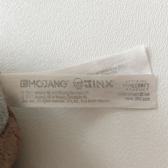 Authentic Jinx Minecraft 6” Baby Cow Plush Mojang Stuffed Animal Figure Clean! - Picture 9 of 9